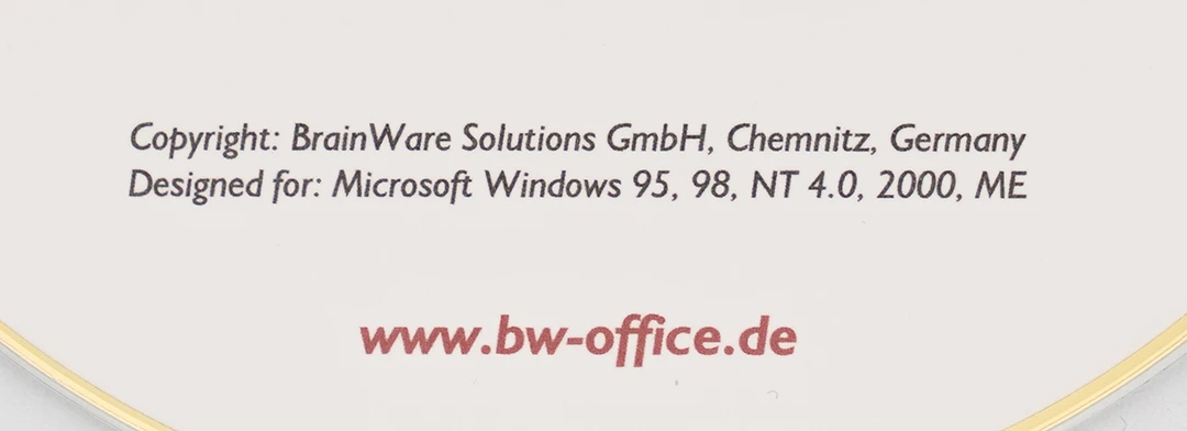 Beschriftung CD-ROM